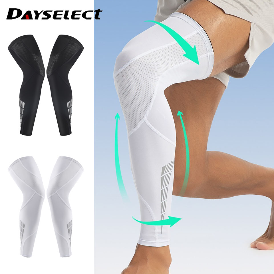 Knee Brace Badminton - Pelindung Kaki Panjang Tipis Ringan Bernapas