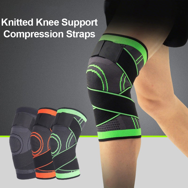 Knee Brace Badminton - 1 Buah Penyangga Lutut Gym, Pelindung