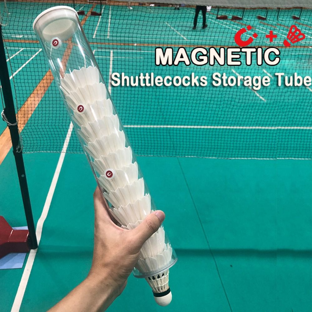 Badminton Youtube - Tabung Penyimpanan Kok Magnetik Barel Silinder