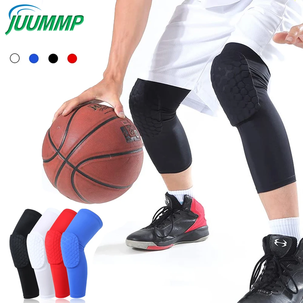 Knee Brace Badminton - Bantalan lutut basket, 1 buah/2 buah