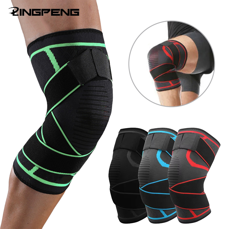 Knee Brace Badminton - 1 Buah Bantalan Lutut Olahraga Kebugaran