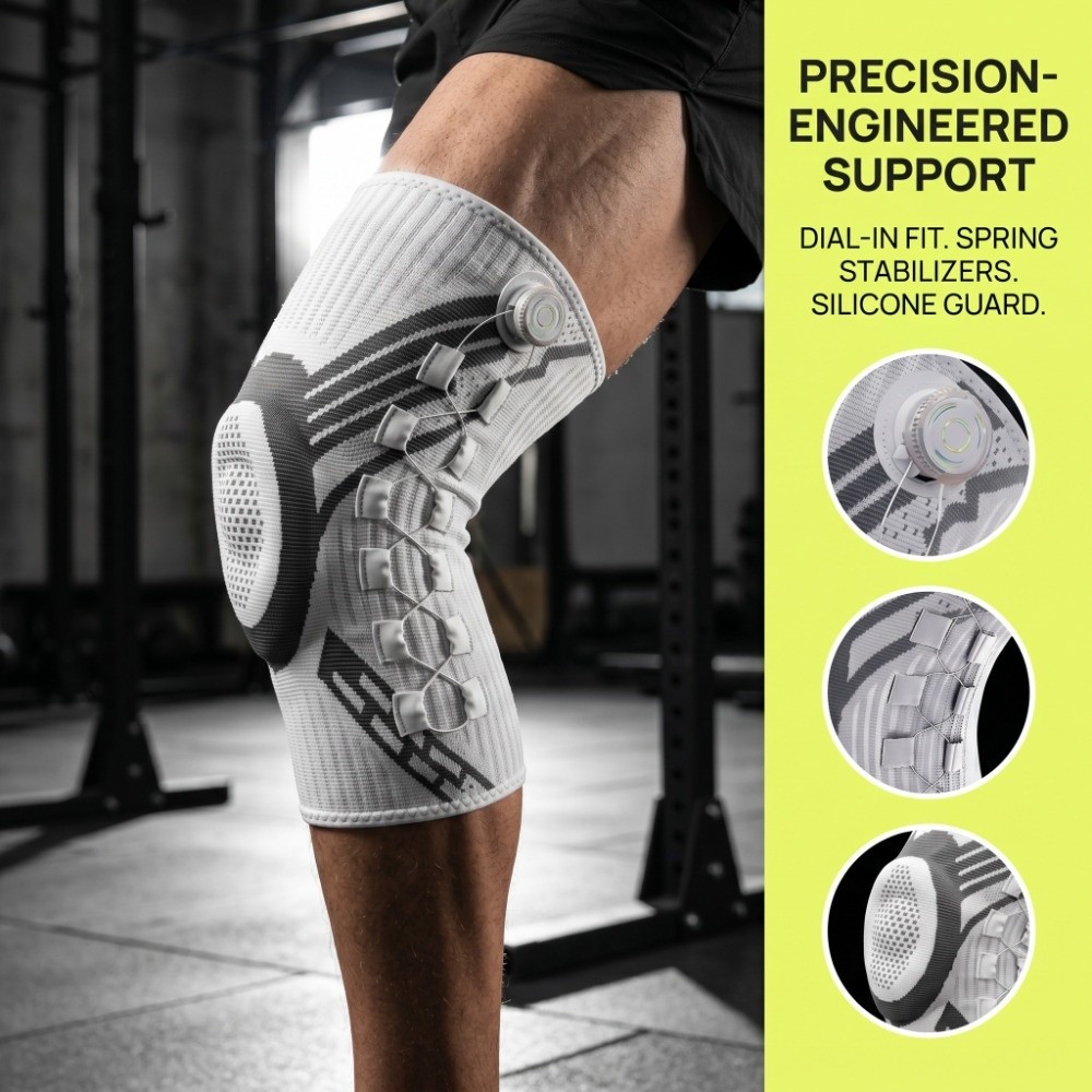 Penyangga Lutut Profesional de - Knee Brace Badminton ulasan dan harga