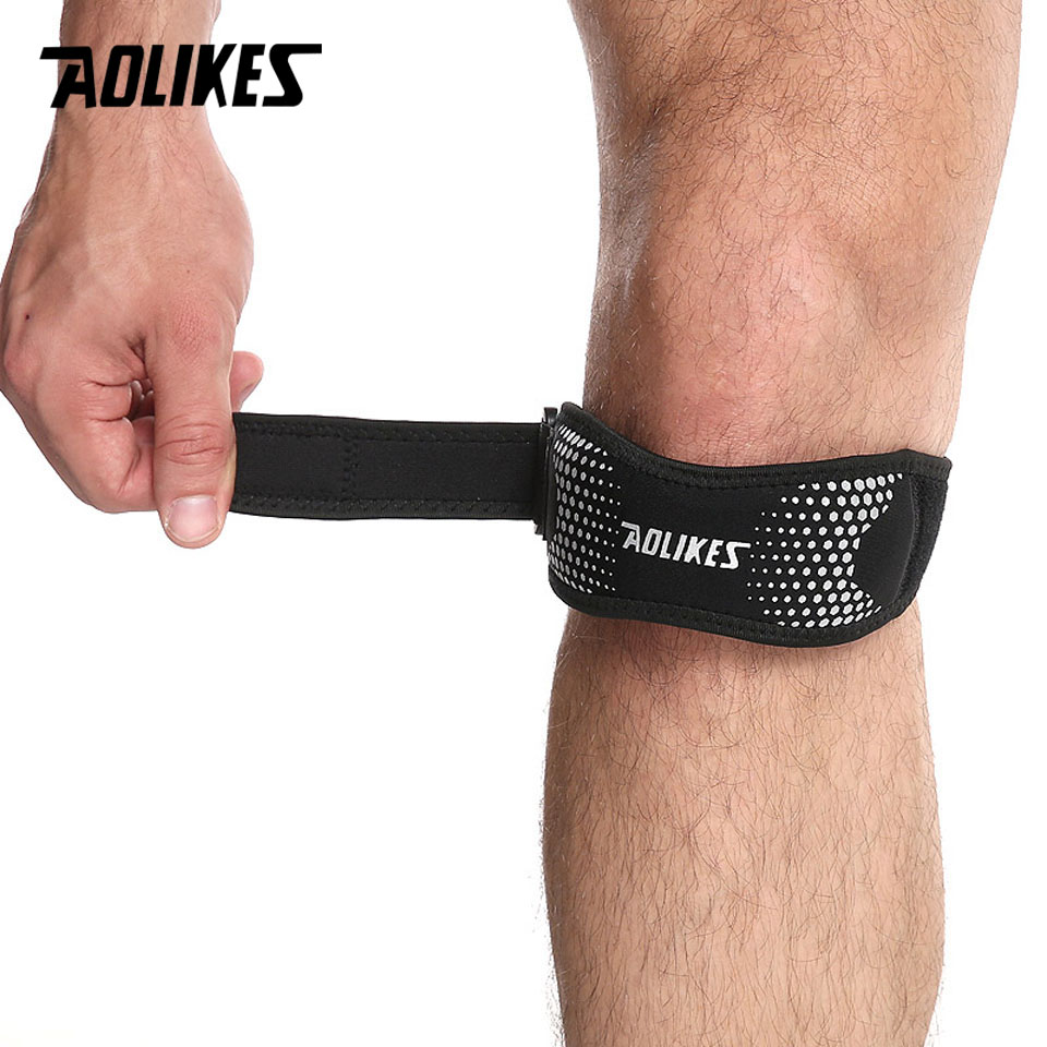 AOLIKES 1 Buah Bantalan Lutut  - Knee Brace Badminton ulasan dan harga