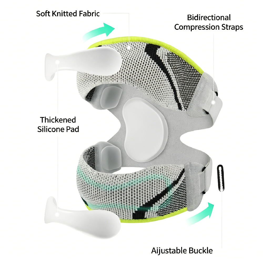 1/2 Buah Penyangga Lutut Penop - Knee Brace Badminton ulasan dan harga