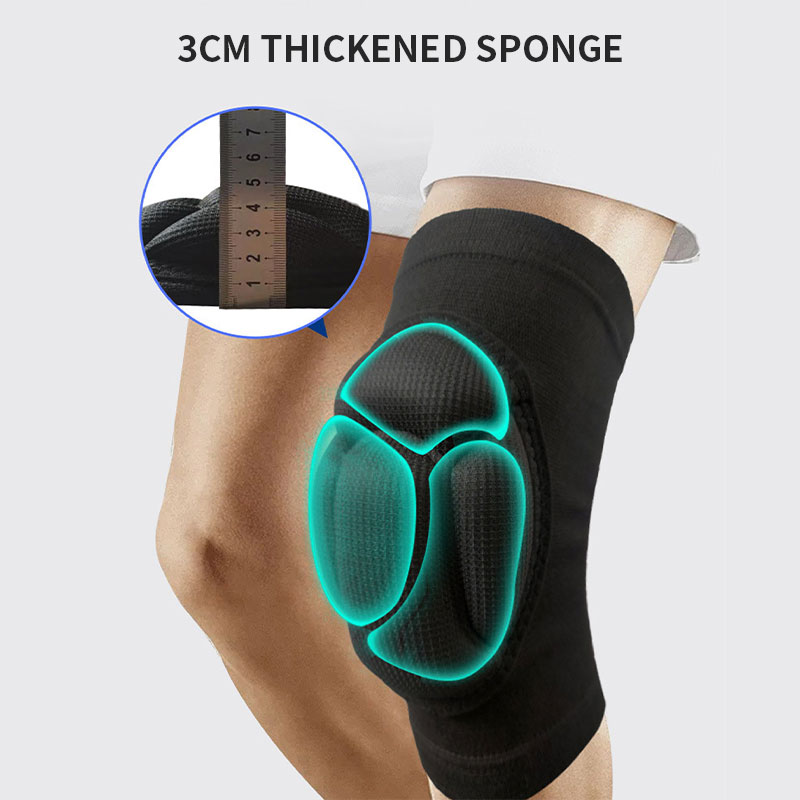 Bantalan pelindung lutut elast - Knee Brace Badminton ulasan dan harga