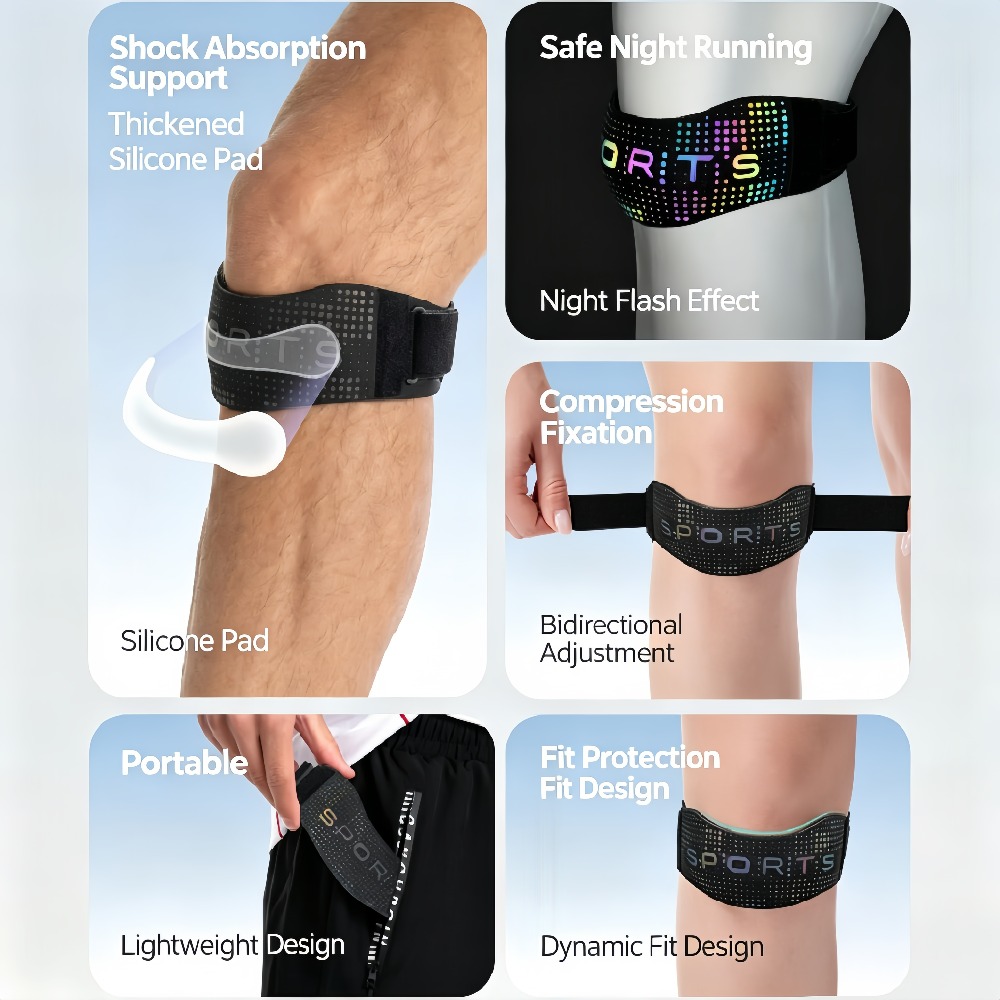 1/2 Buah Tali Penyangga Tendon - Knee Brace Badminton ulasan dan harga