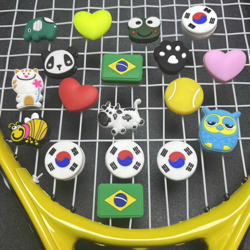 5/8/10 Buah Lucu Silikon Tenis - Racket Vibration Dampener ulasan dan harga