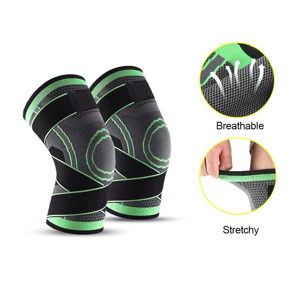 1 Buah Penyangga Lutut Gym, Pe - Knee Brace Badminton ulasan dan harga