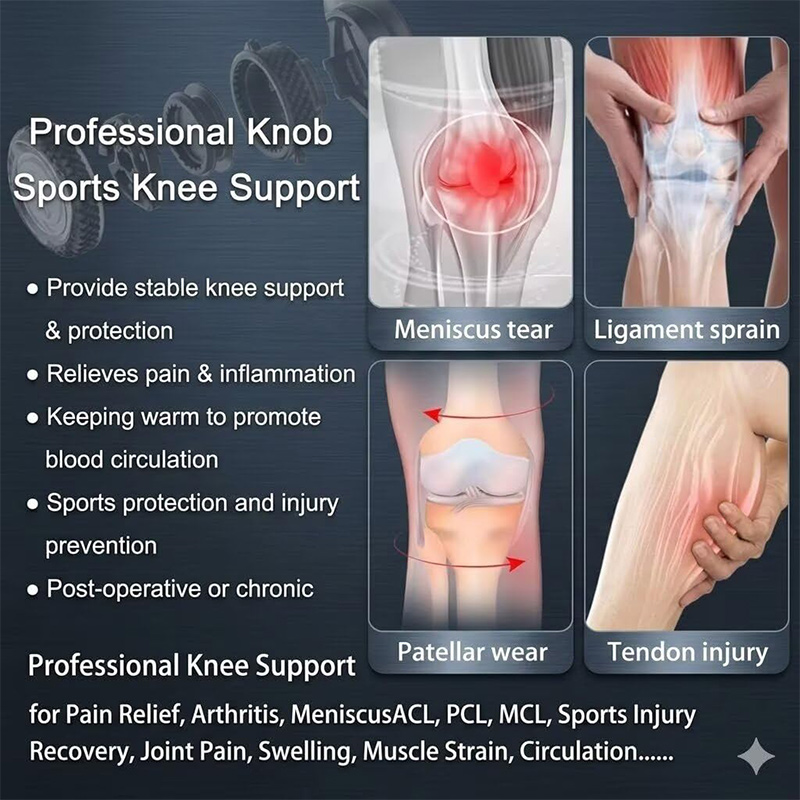Penyangga Lutut dengan Kenop y - Knee Brace Badminton ulasan dan harga