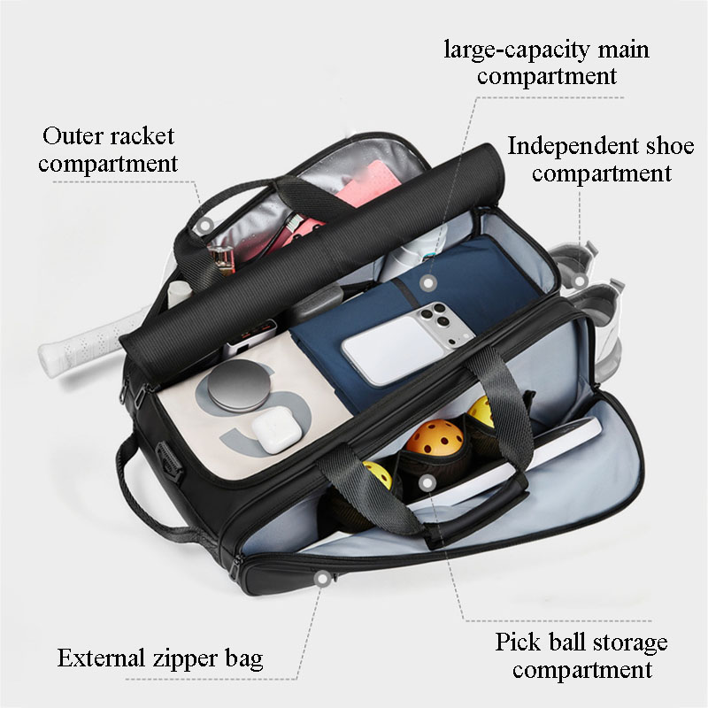 Tas Tenis, Kapasitas Besar, Ri - Badminton Question ulasan dan harga