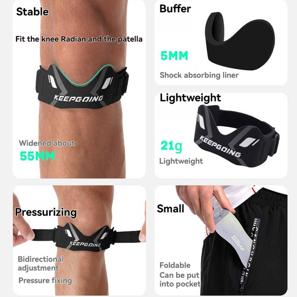 GTUBIKE 1 Buah Pelindung Tali  - Knee Brace Badminton ulasan dan harga