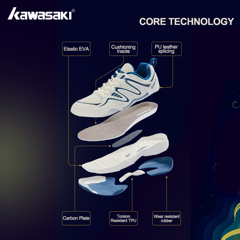 Sepatu Bulu Tangkis Desain Ret - Badminton Footwork ulasan dan harga