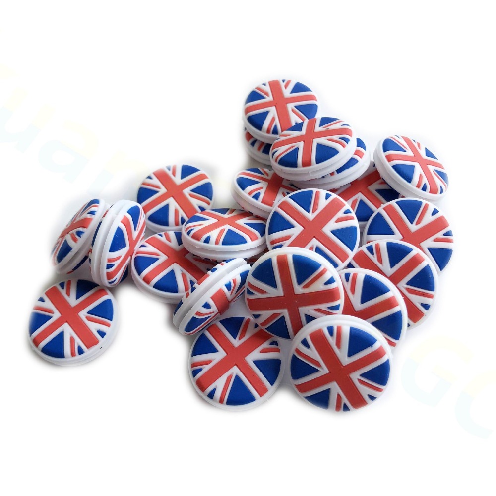 Smile National Flag Raket Teni - Racket Vibration Dampener ulasan dan harga